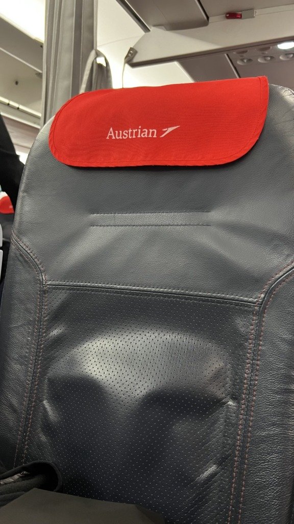 Un siège vacant sur le vol OS566 entre ZRH et VIE