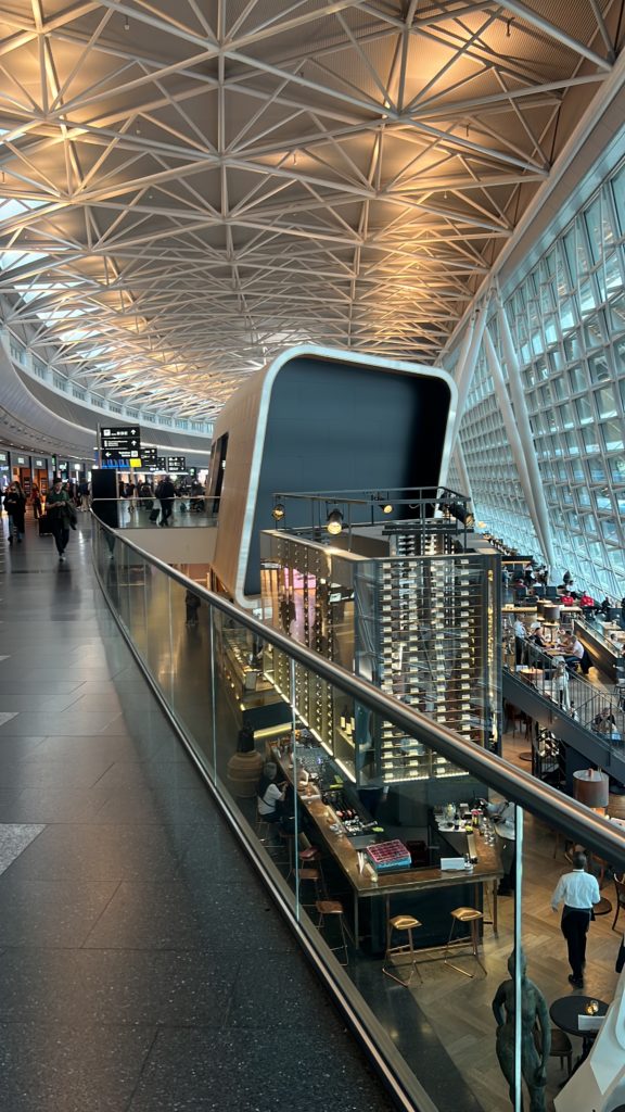 Une vue dans le terminal de Zürich Airport