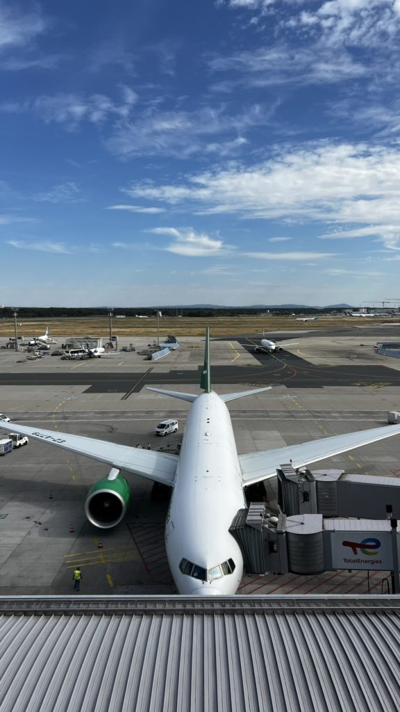 Une vue sur un Boeing de Freebird