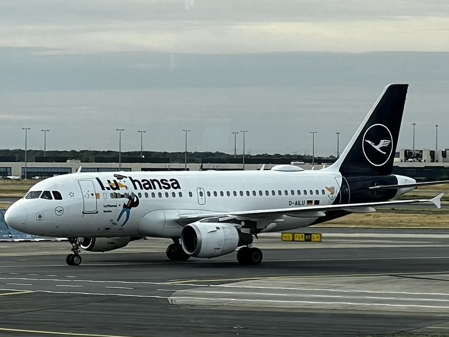 Un Airbus A319 de Lufthansa Special Livery: Lu & Cosmo à Francfort