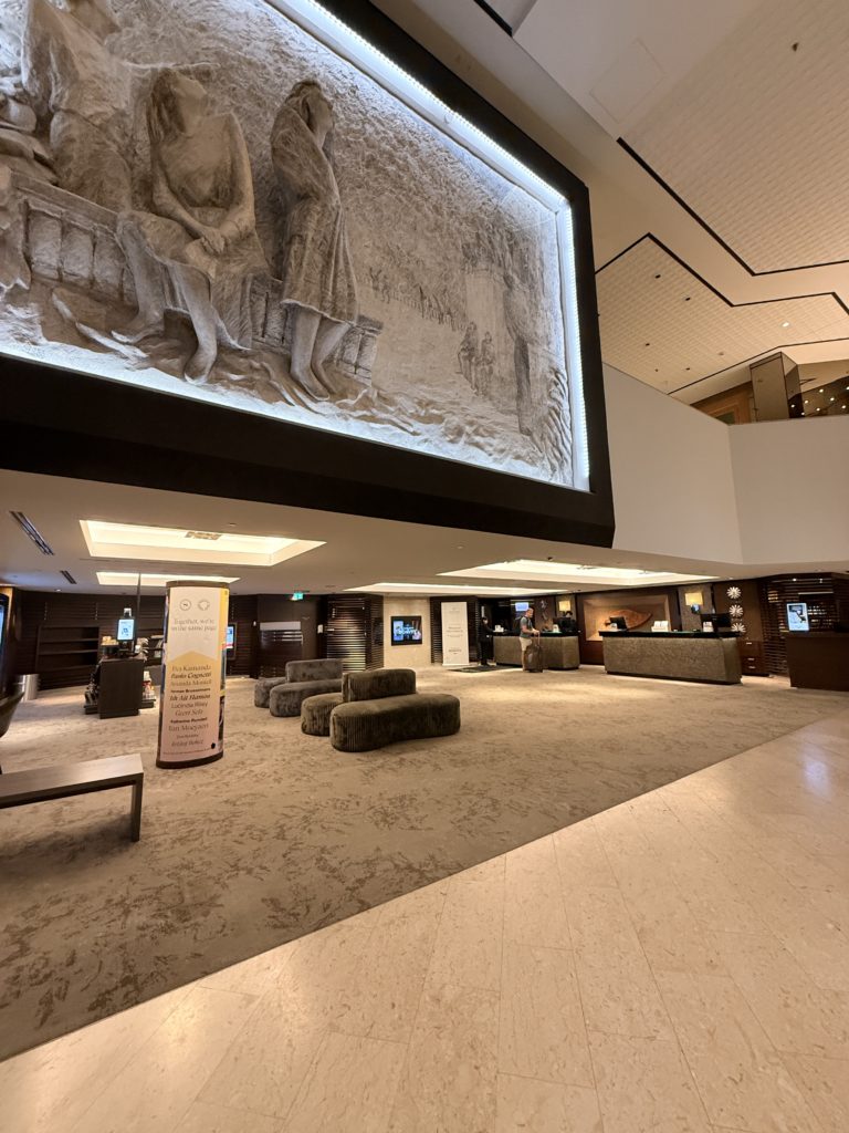 Le hall du Sheraton Brussels Airport Hotel