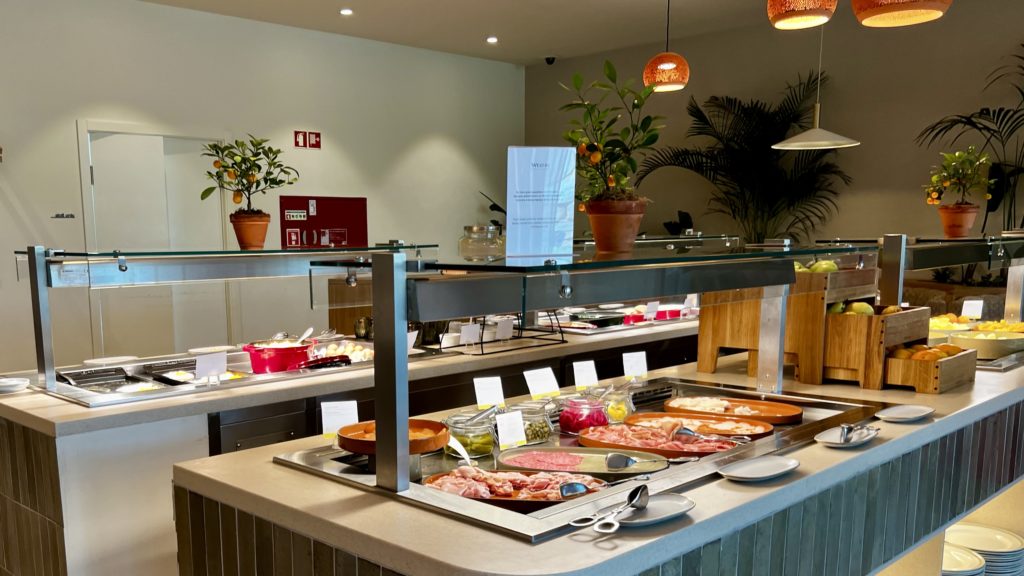 Le buffet du petit-déjeuner au The Westin Salgados Beach Resort, Faro
