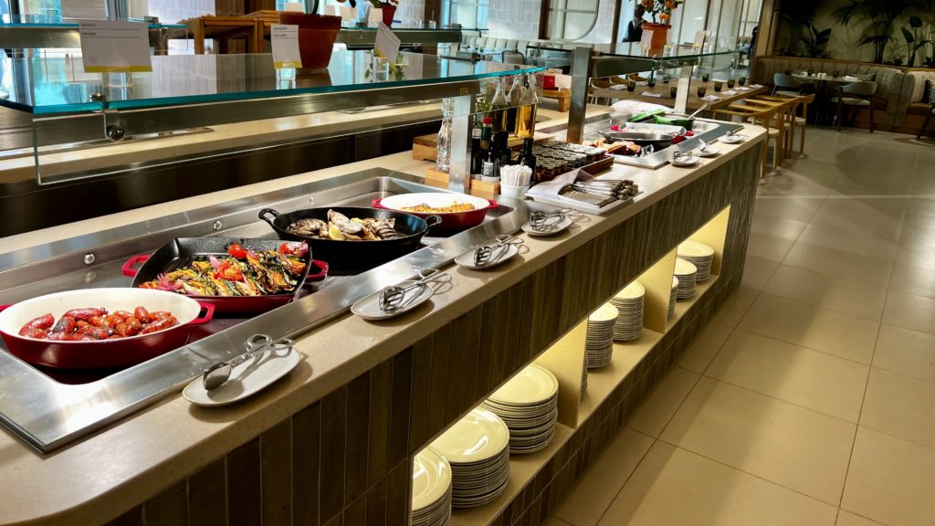 Le buffet du soir au The Westin Salgados Beach Resort, Faro