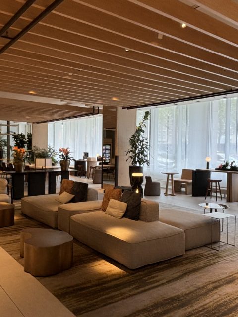 Le lobby de l'hôtel The Westin Grand Frankfurt