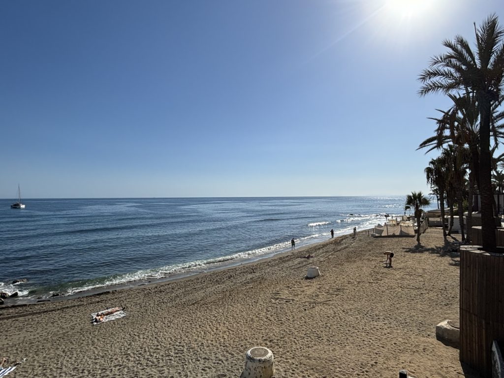 La plage de Marbella