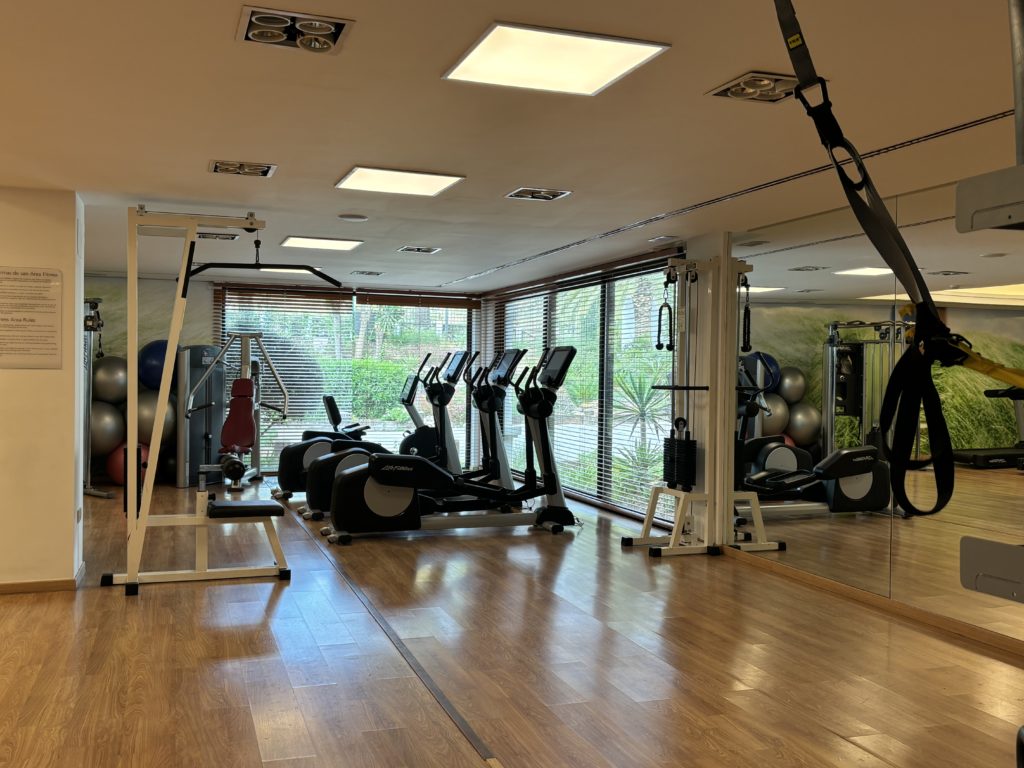 Une salle de sport