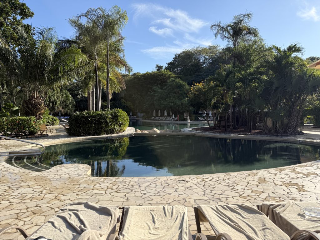 Une piscine d