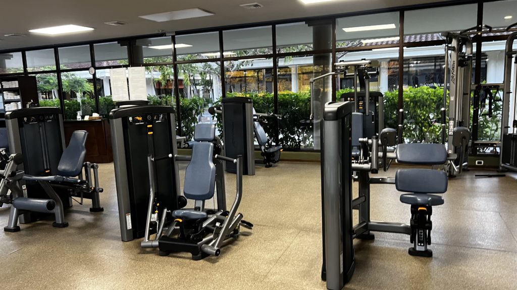 Une salle de sport