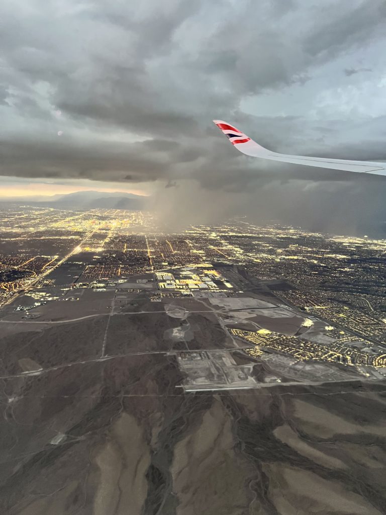 La tentative d'approche à Las Vegas