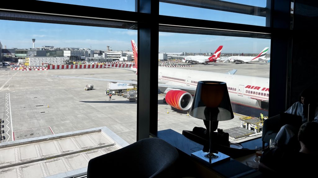 Un espace de détende à côté d