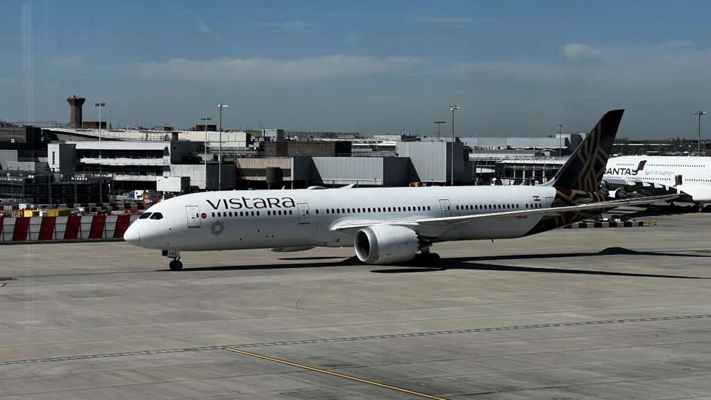 Un Boeing de Vistara opéré par Air India