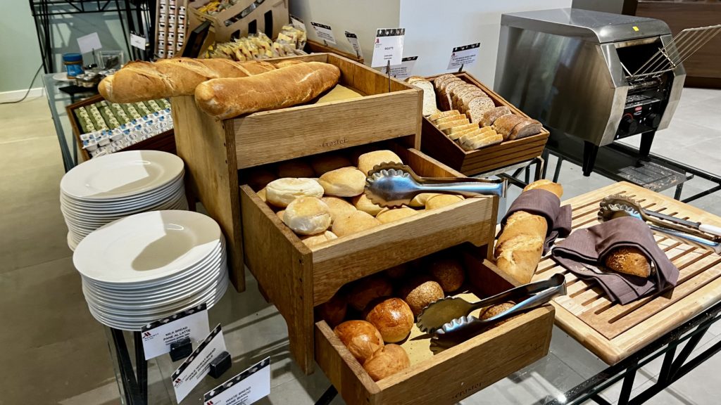 Un buffet de boulangerie